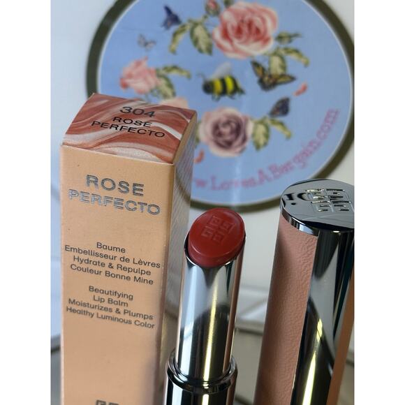 Givenchy 304 ROSE PERFECTO Lip Balm - NEW in BOX - Picture 1 of 3